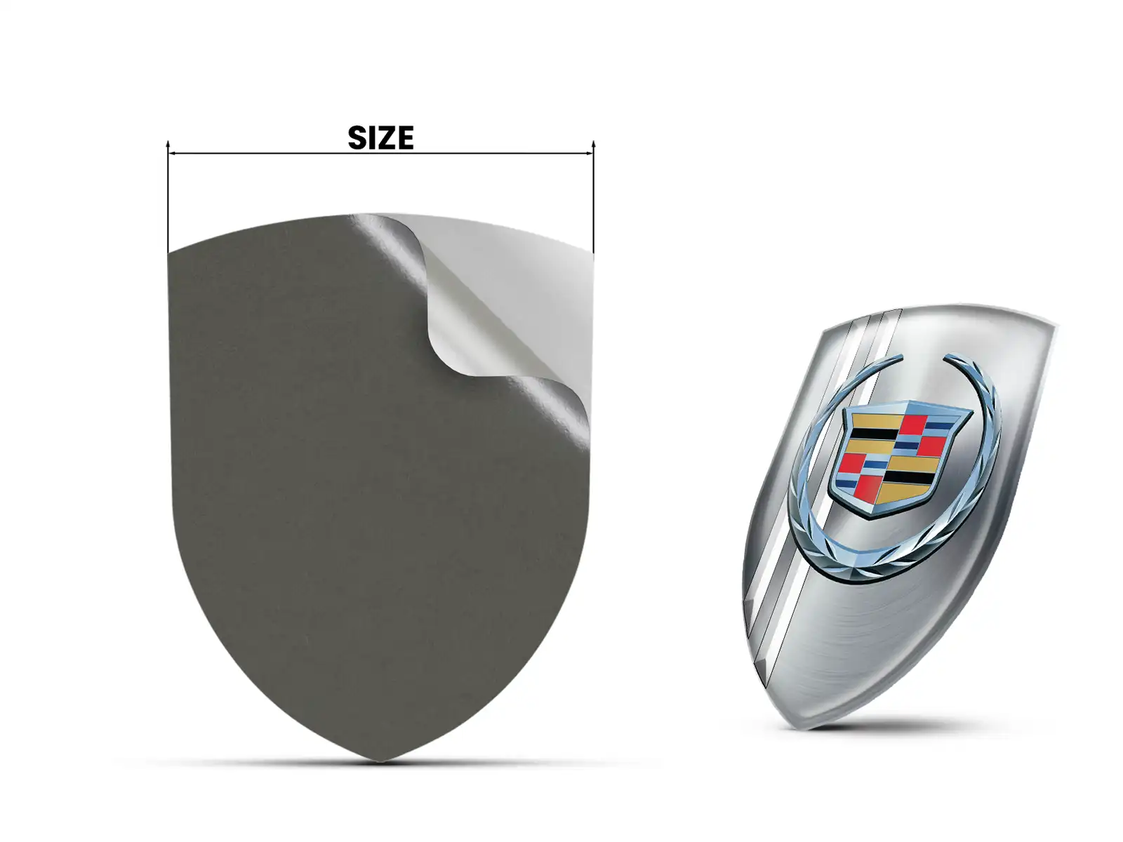 Cadillac Emblemi Auto su Misura Max Resistenti Pro ST